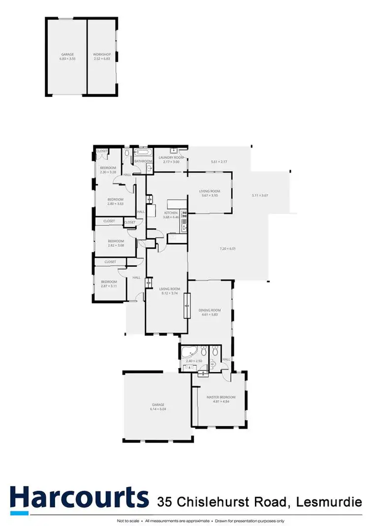 Floorplan of Homely house listing, 35 Chislehurst Road, Lesmurdie WA 6076