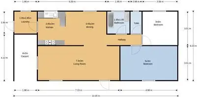 Floorplan of Homely house listing, 9 Packer Street, Goolwa Beach SA 5214
