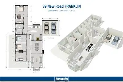 Floorplan of Homely house listing, 39 New Road, Franklin TAS 7113