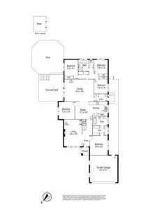 Floorplan of Homely house listing, 98 Wakley Crescent, Wantirna South VIC 3152