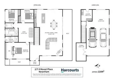 Floorplan of Homely house listing, 2/7-9 Monet Place, Newnham TAS 7248