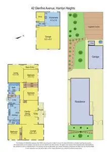 Floorplan of Homely house listing, 42 Glenfine Avenue, Hamlyn Heights VIC 3215