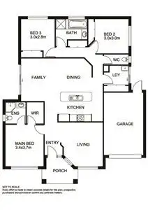 Floorplan of Homely house listing, 4 Greenock Crescent, Cranbourne East VIC 3977