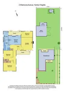 Floorplan of Homely house listing, 2 Weeroona Avenue, Hamlyn Heights VIC 3215