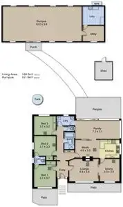 Floorplan of Homely house listing, 13 Bartholomew Avenue, Lobethal SA 5241