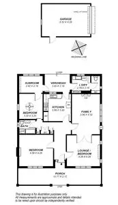 Floorplan of Homely house listing, 2 Phillipps Street, Somerton Park SA 5044