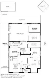 Floorplan of Homely house listing, 18 Griffiths Road, Plympton Park SA 5038