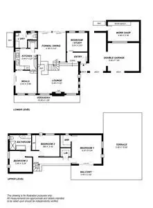 Floorplan of Homely house listing, 13 Valley Side Drive, Crafers SA 5152