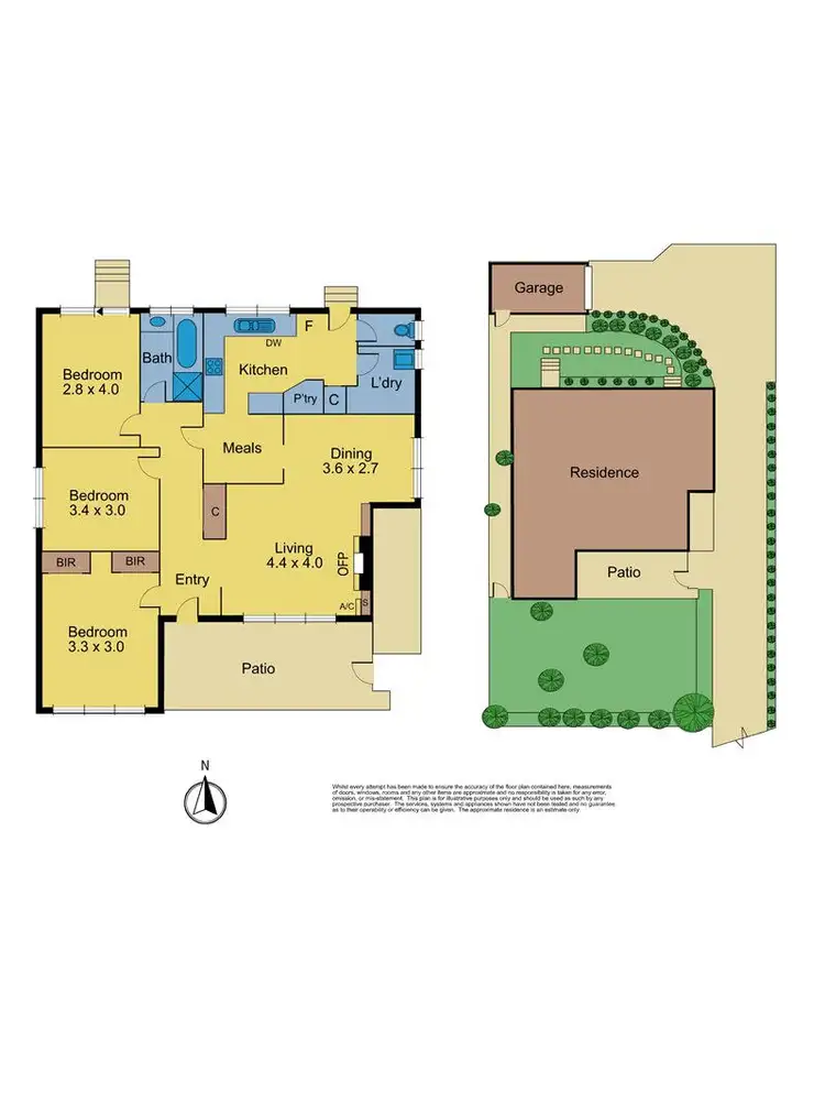 Floorplan of Homely unit listing, 1/15 Inga Street, Burwood East VIC 3151