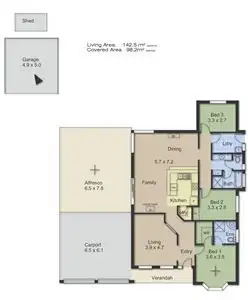 Floorplan of Homely house listing, 19 Junction Lane via Junction Road, Balhannah SA 5242