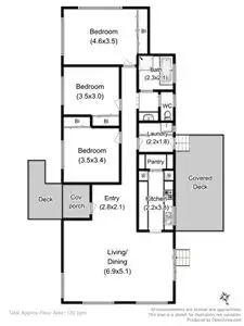 Floorplan of Homely house listing, 24 Rannah Street, Electrona TAS 7054
