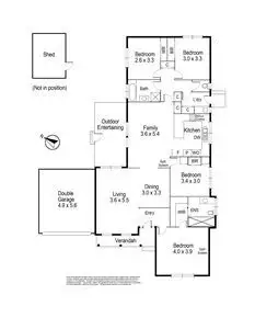 Floorplan of Homely house listing, 19 Mockridge Street, Wantirna South VIC 3152