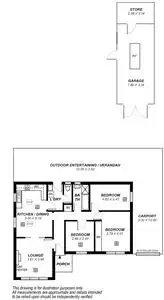 Floorplan of Homely house listing, 159 Morgan Avenue, Melrose Park SA 5039