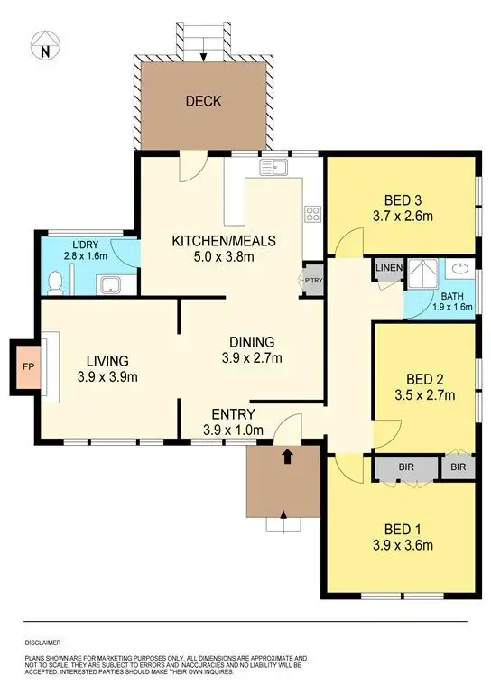 Floorplan of Homely house listing, 954 Smythesdale-Snake Valley Road, Snake Valley VIC 3351