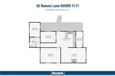 Floorplan of Homely house listing, 35 Reeves Lane, Dover TAS 7117