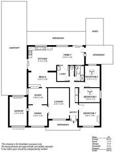 Floorplan of Homely house listing, 1 Derby Street, Gillman SA 5013