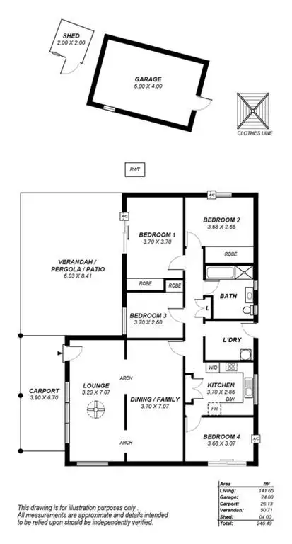 Floorplan of Homely house listing, 64 Williamson Road, Para Hills SA 5096