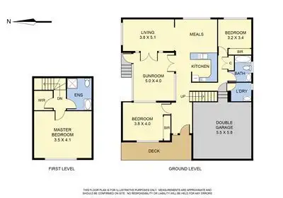 Floorplan of Homely unit listing, 2/14 Central Avenue, Boronia VIC 3155