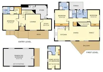 Floorplan of Homely house listing, 52-54 Mercia Avenue, The Basin VIC 3154