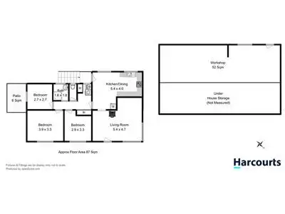 Floorplan of Homely house listing, 41 Walana Street, Geilston Bay TAS 7015