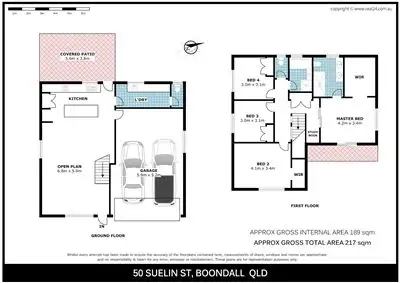 Floorplan of Homely house listing, 50 Suelin Street, Boondall QLD 4034