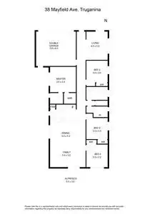 Floorplan of Homely house listing, 38 Mayfield Avenue, Truganina VIC 3029