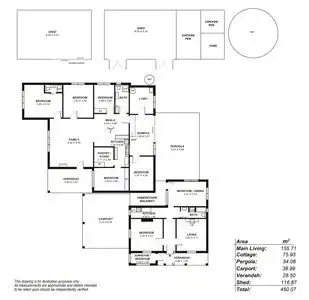 Floorplan of Homely house listing, 72 Watson Street, Milang SA 5256