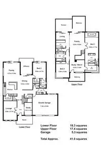 Floorplan of Homely house listing, 52 Warranqite Cres, Hastings VIC 3915
