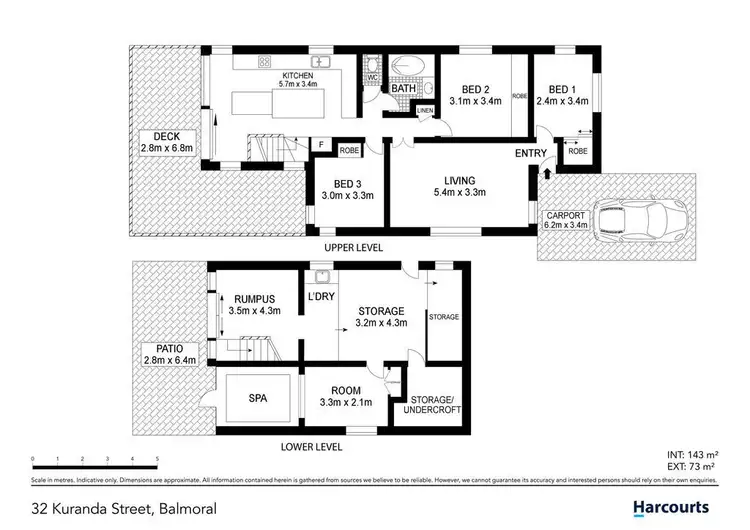 Floorplan of Homely house listing, 32 Kuranda Street, Balmoral QLD 4171