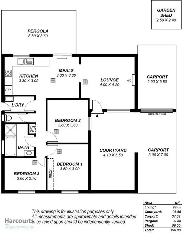 Floorplan of Homely house listing, 70 Lennox Drive, Paralowie SA 5108