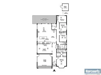 Floorplan of Homely house listing, 30 Daveys Road, Flagstaff Hill SA 5159