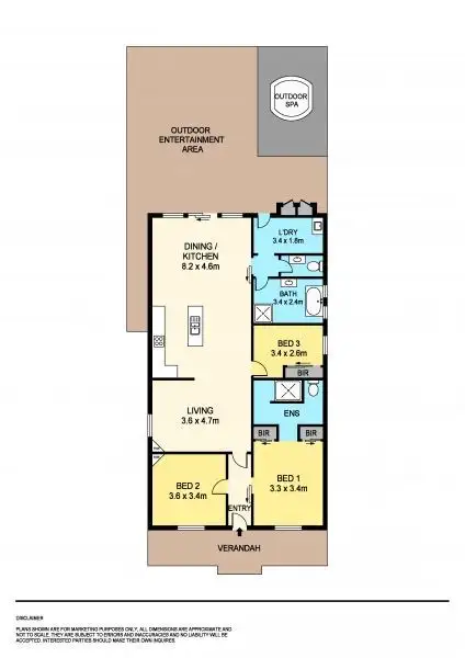 Floorplan of Homely house listing, 4a Essex Street, Ballarat Central VIC 3350