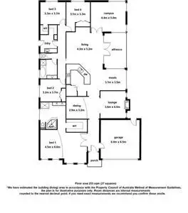 Floorplan of Homely house listing, 11 Glenview Rise, Berwick VIC 3806