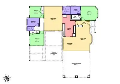 Floorplan of Homely house listing, 1 Lincoln Street, Wendouree VIC 3355