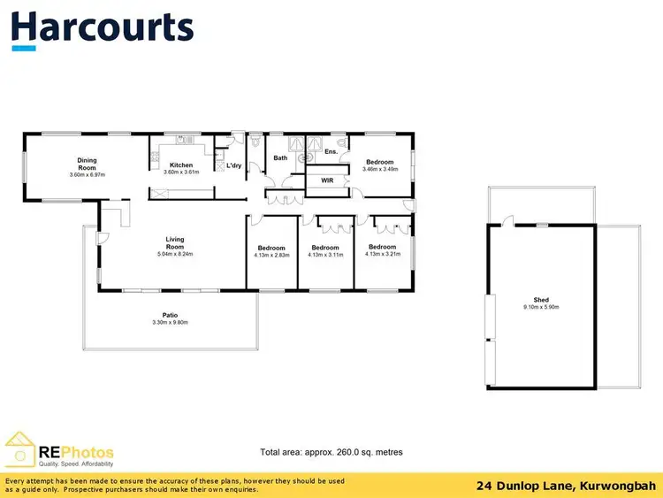 Floorplan of Homely house listing, 24 Dunlop Lane, Kurwongbah QLD 4503