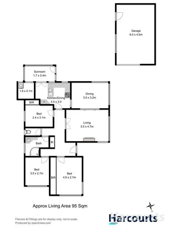 Floorplan of Homely house listing, 151 Clarence Street, Howrah TAS 7018
