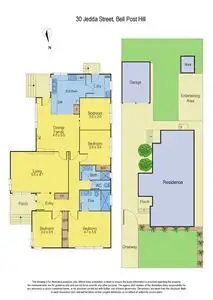Floorplan of Homely house listing, 30 Jedda Street, Bell Post Hill VIC 3215