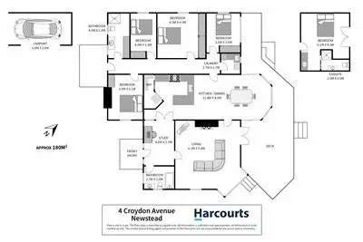 Floorplan of Homely house listing, 4 Croydon Avenue, Newstead TAS 7250