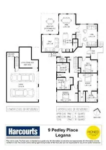 Floorplan of Homely house listing, 9 Pedley Place, Legana TAS 7277