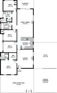 Floorplan of Homely house listing, 1 Goomally Turn, Ellenbrook WA 6069