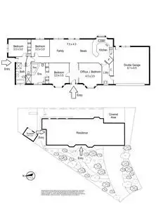 Floorplan of Homely house listing, 14A Adrian Court, Heathmont VIC 3135