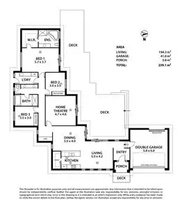 Floorplan of Homely house listing, 1 Jenkinson Drive, Mount Barker SA 5251