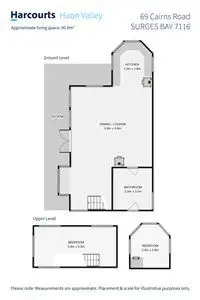 Floorplan of Homely house listing, 69 Cairns Bay Road, Surges Bay TAS 7116