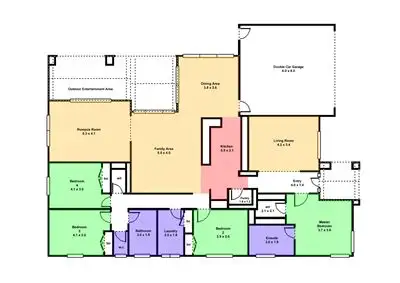 Floorplan of Homely house listing, 11 Griffiths Court, Buninyong VIC 3357