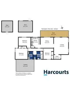 Floorplan of Homely house listing, 13 Sturt Close, Kingston TAS 7050