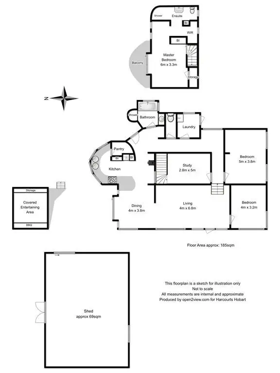 Floorplan of Homely house listing, 28 Hinman Drive, Kingston TAS 7050