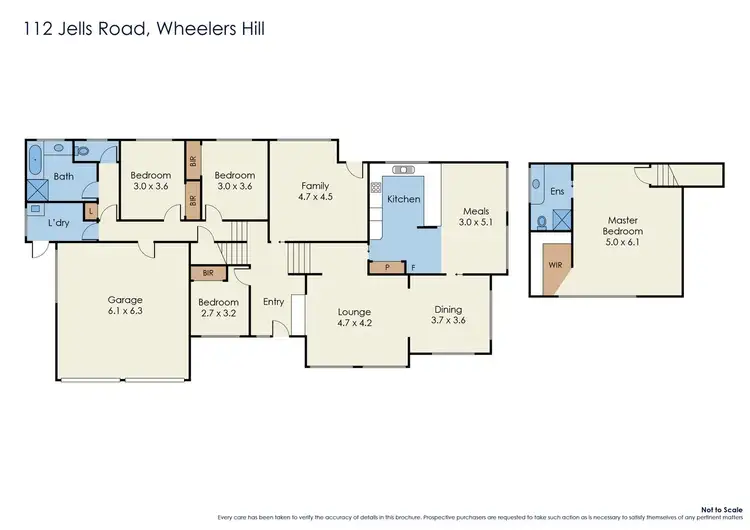 Floorplan of Homely house listing, 112 Jells Road, Wheelers Hill VIC 3150