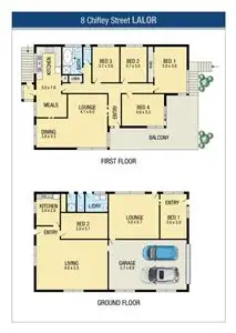 Floorplan of Homely house listing, 8 Chifley Street, Lalor VIC 3075