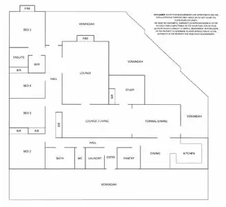 Floorplan of Homely rural property listing, 1742 Wangaratta-Yarrawonga Road, Killawarra VIC