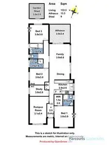 Floorplan of Homely house listing, 79A Whites Road, Salisbury North SA 5108